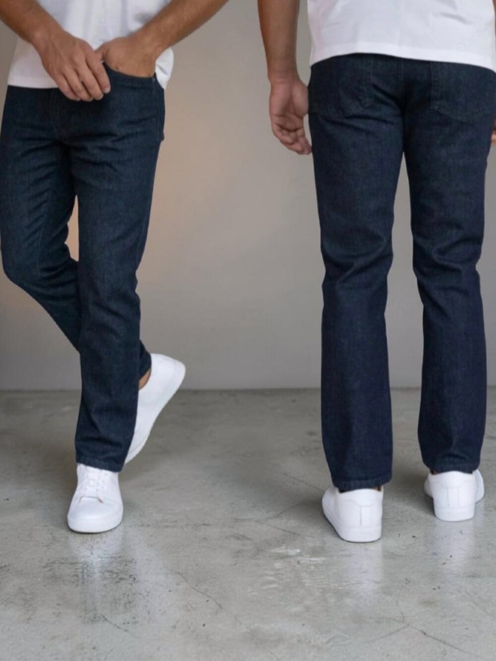 LIKE NEW PETER MANNING ( 34X27 ) FIVE-EIGHT NY Slim Fit Indigo Rinse Color
